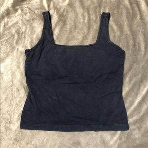 NO BOUNDARIES SQUARE NECK TANK